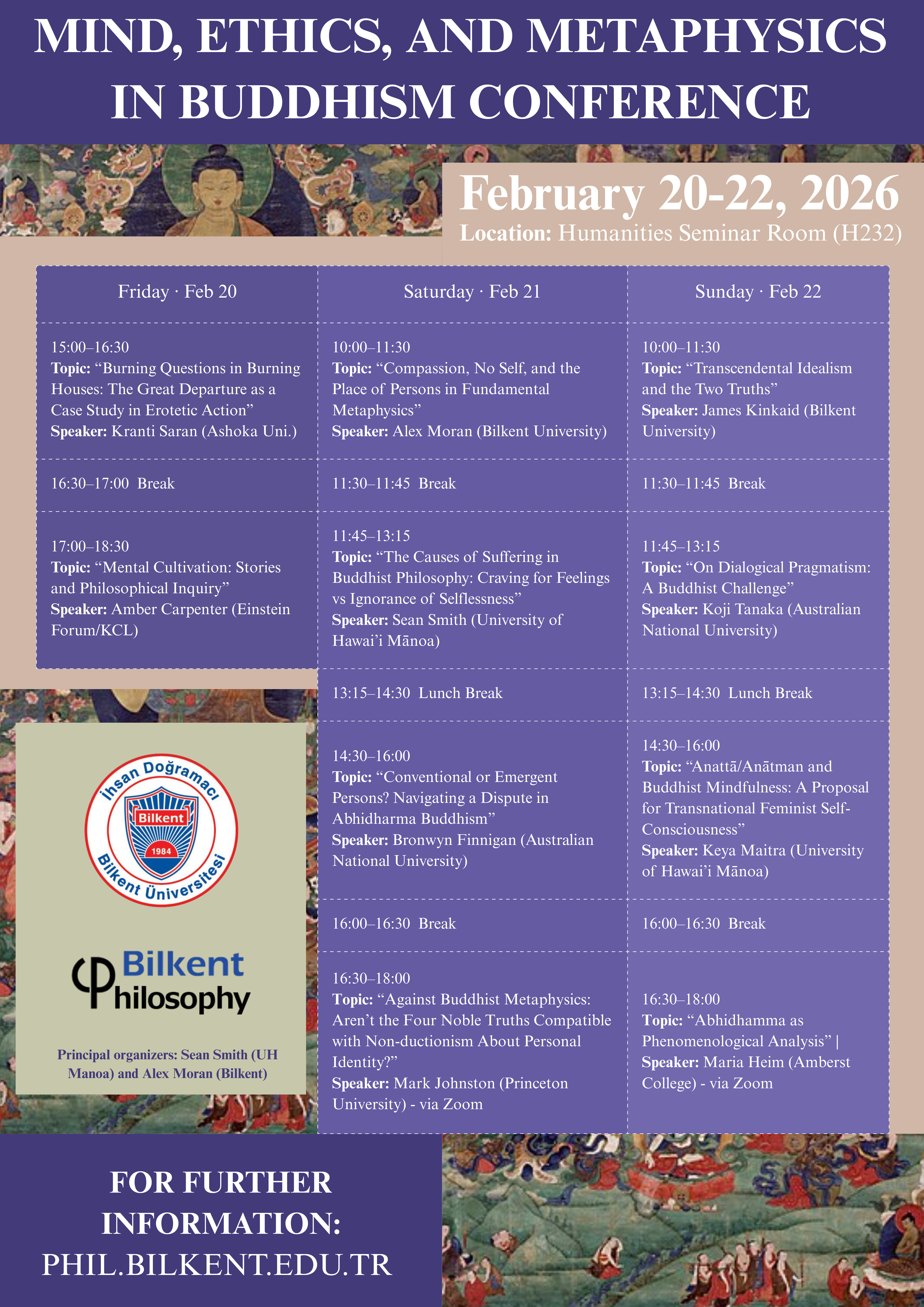 Bilkent Conference Program